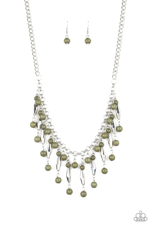 Paparazzi Accessories - Earth Conscious - Green Necklace - Alies Bling Bar