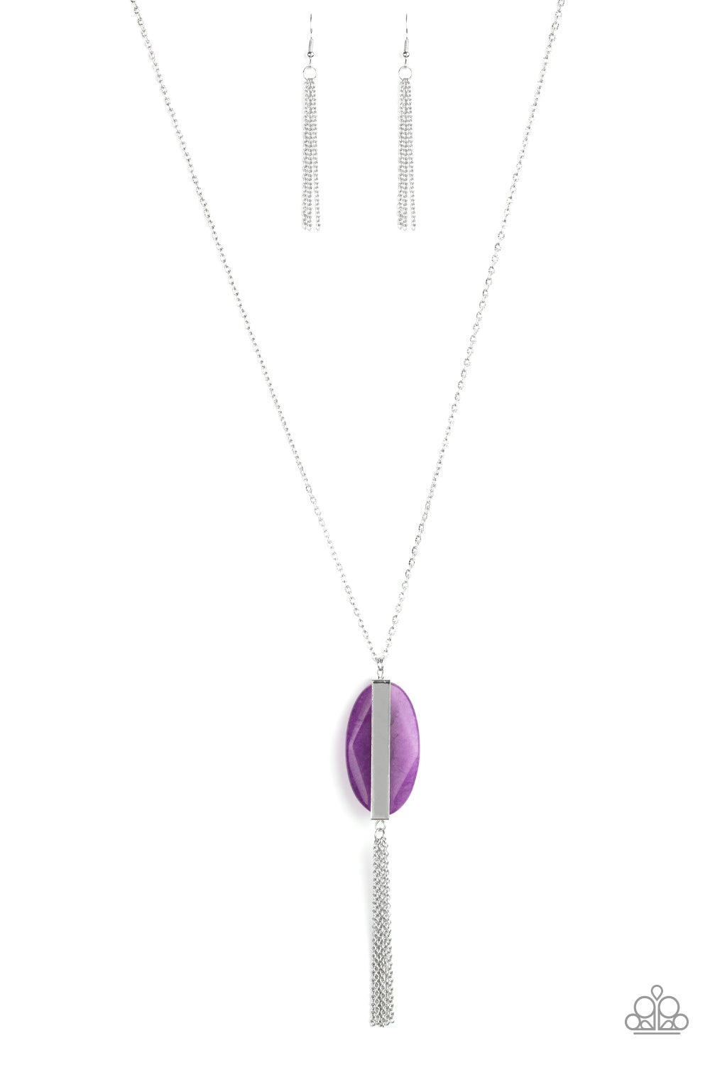 Paparazzi Accessories - Tranquility Trend - Purple Necklace - Alies Bling Bar