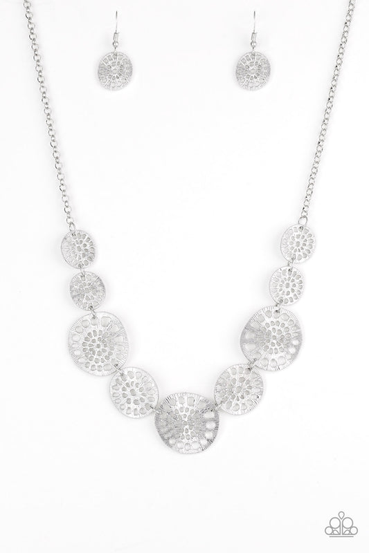 Paparazzi Accessories - Your Own Free WHEEL - Silver Necklace - Alies Bling Bar