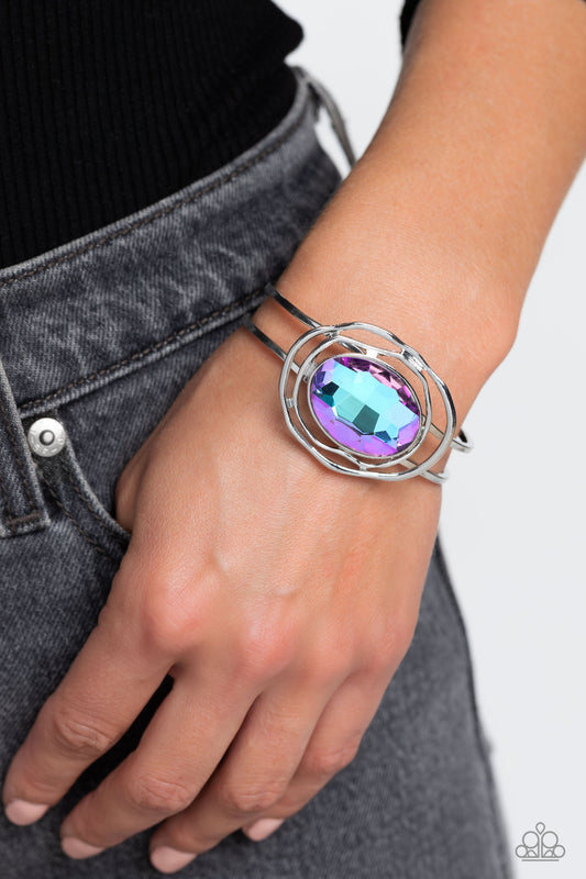 Substantial Sorceress - Purple Bracelet  - Paparazzi Accessories