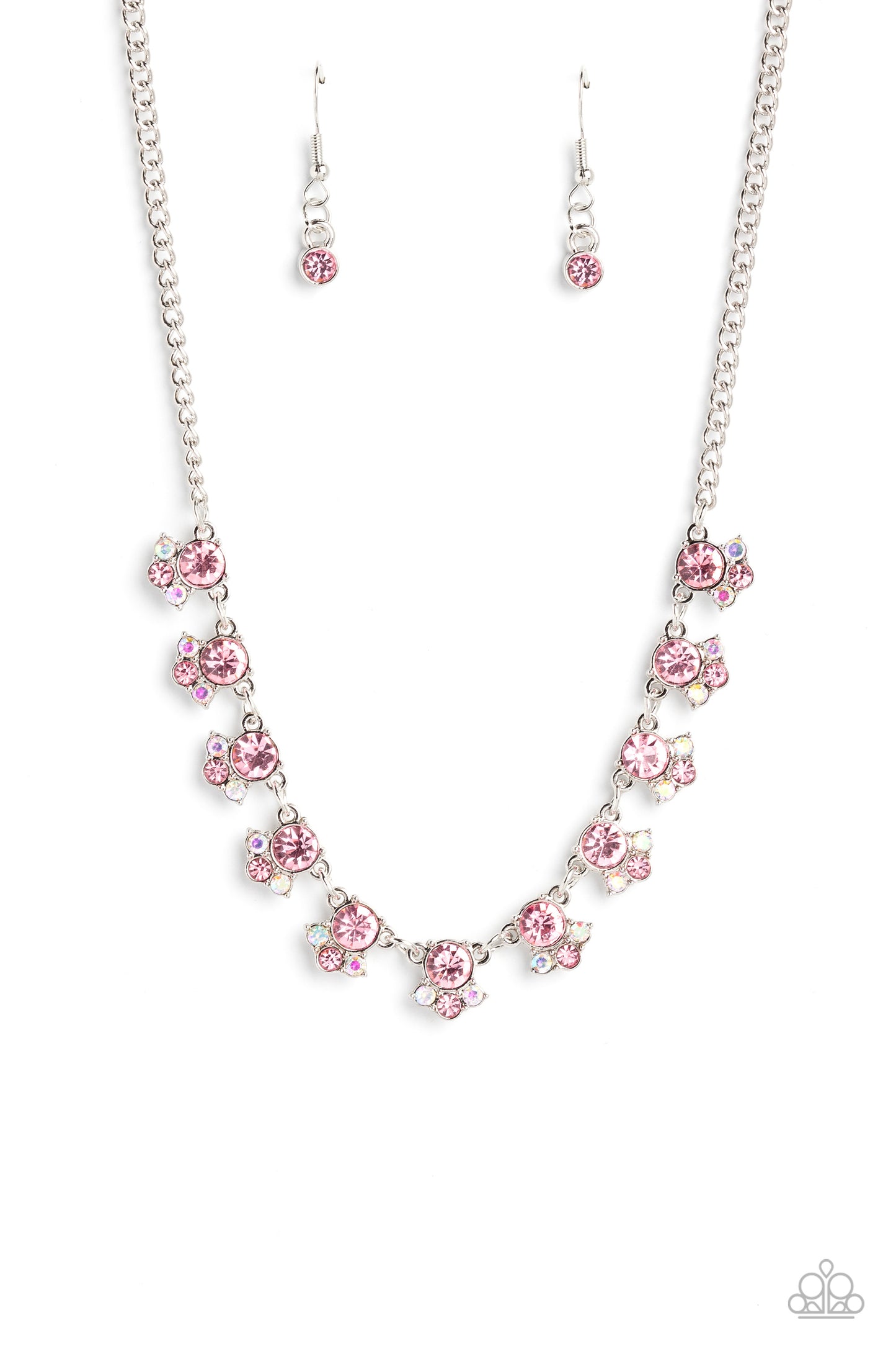 Tabloid Treasure - Pink Necklace - Paparazzi Accessories - Alies Bling Bar