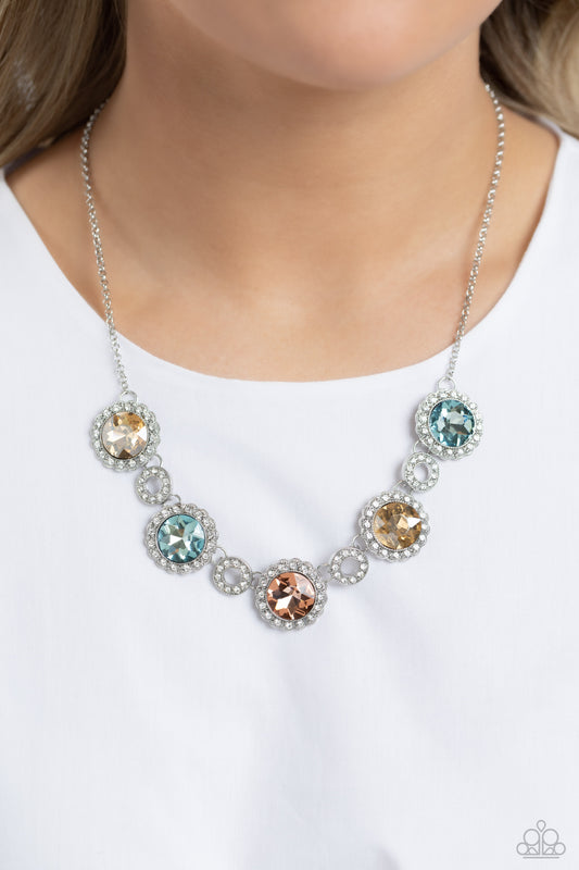 Gorgeous Gems - Multi Necklace - Paparazzi Accessories