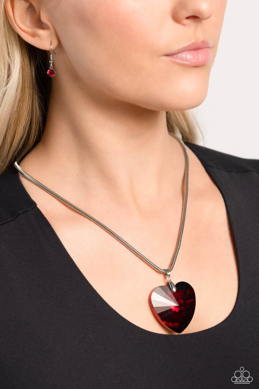 Parting is Such Sweet Sorrow - Red Necklace - Paparazzi Accessories