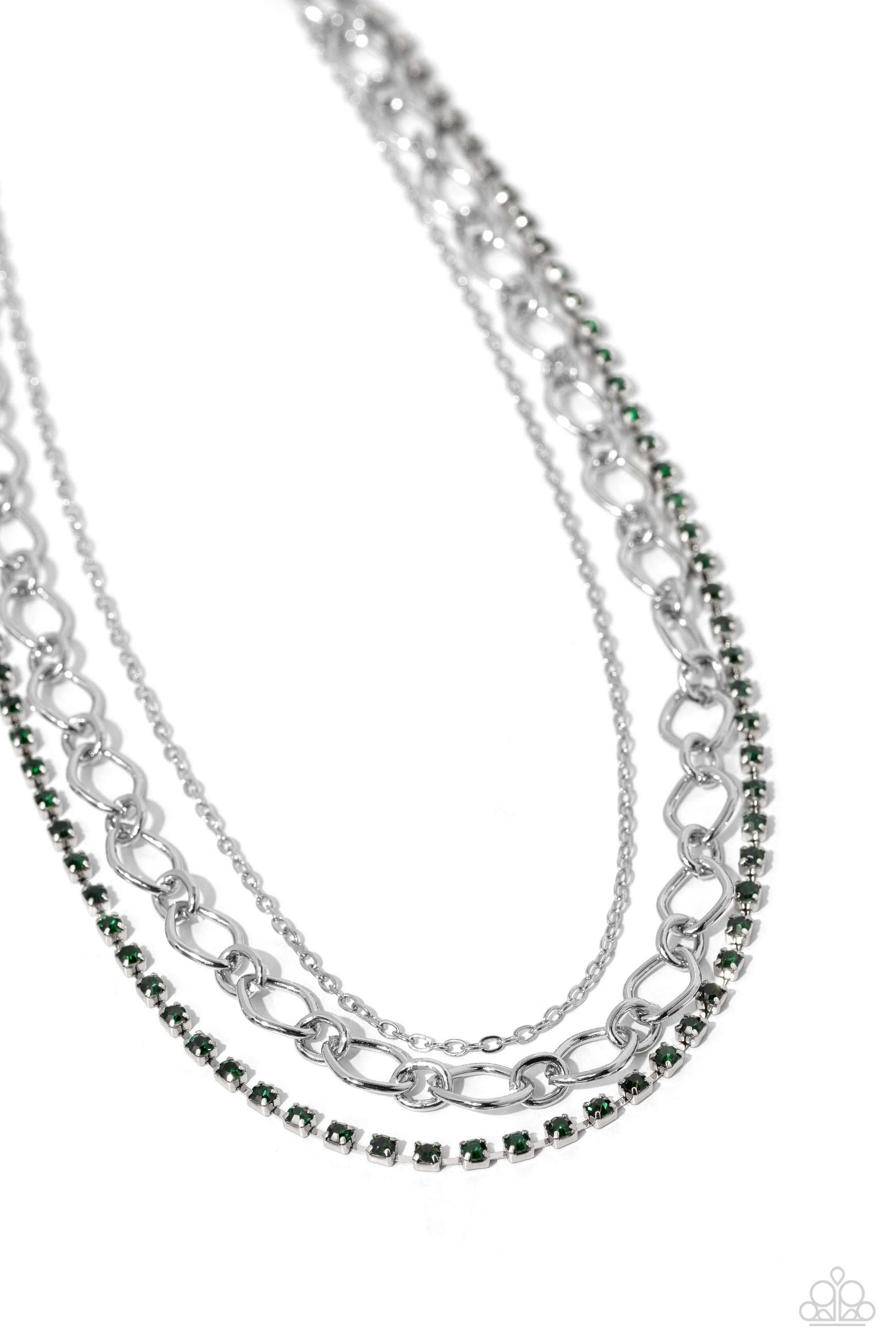 Intensely industrial clearance green necklace