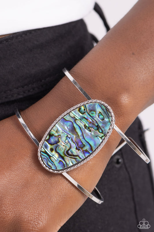 Enigmatic Energy - Blue Bracelet - Paparazzi Accessories - Alies Bling Bar