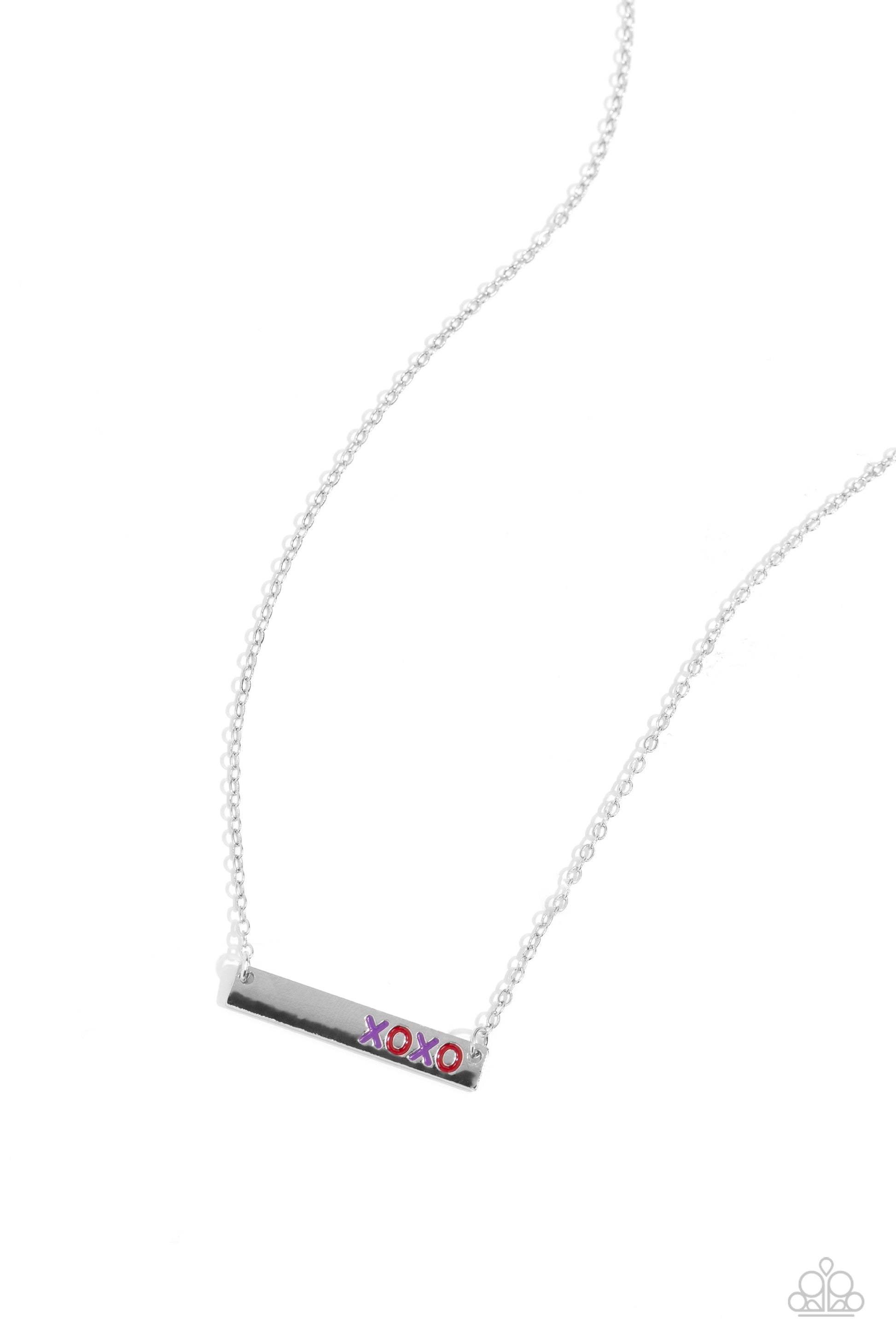 XOXO Season - Multi Necklace - Paparazzi Accessories - Alies Bling Bar