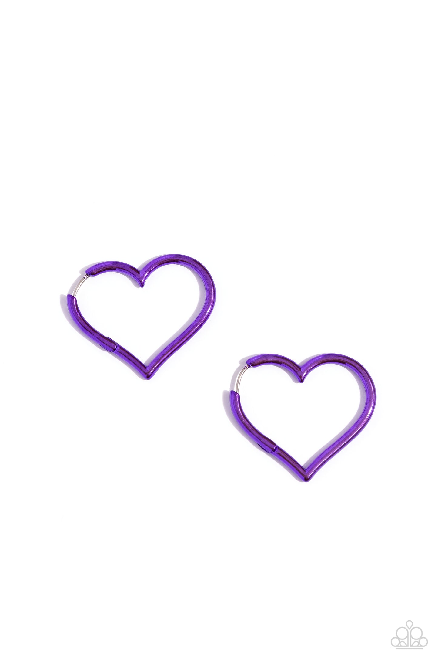 Loving Legend - Purple Earrings - Paparazzi Accessories - Alies Bling Bar