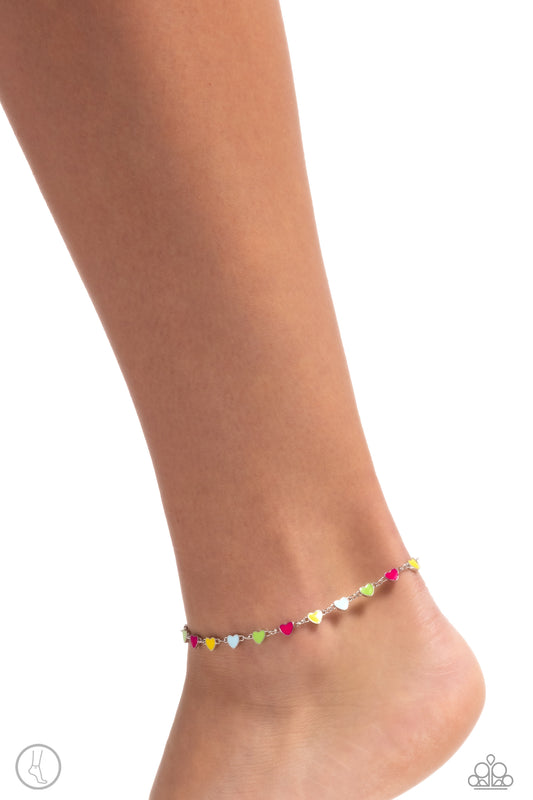 Dancing Delight Anklet - Paparazzi Accessories - Alies Bling Bar