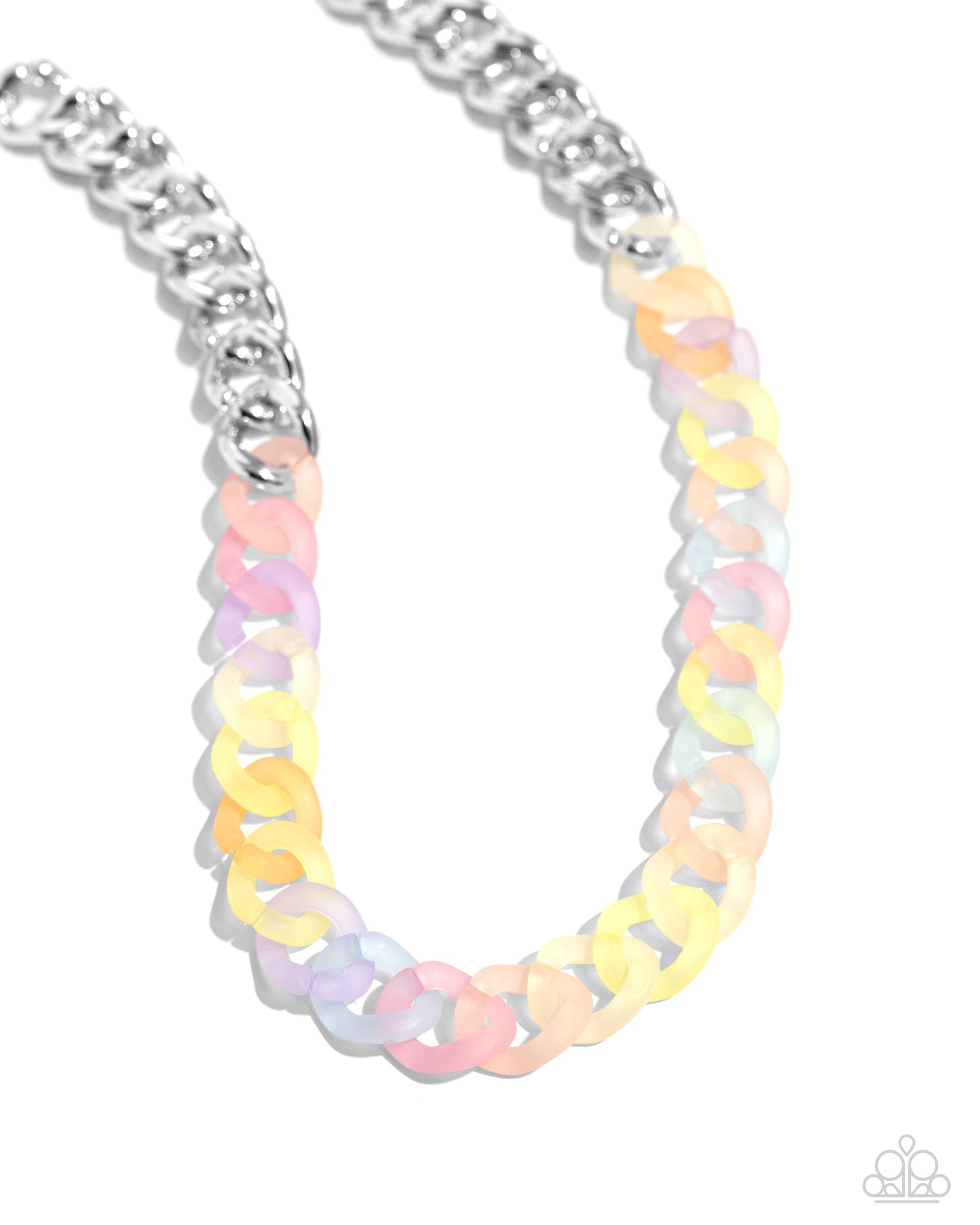 Rainbow Ragtime - Multi Necklace - Paparazzi Accessories - Alies Bling Bar