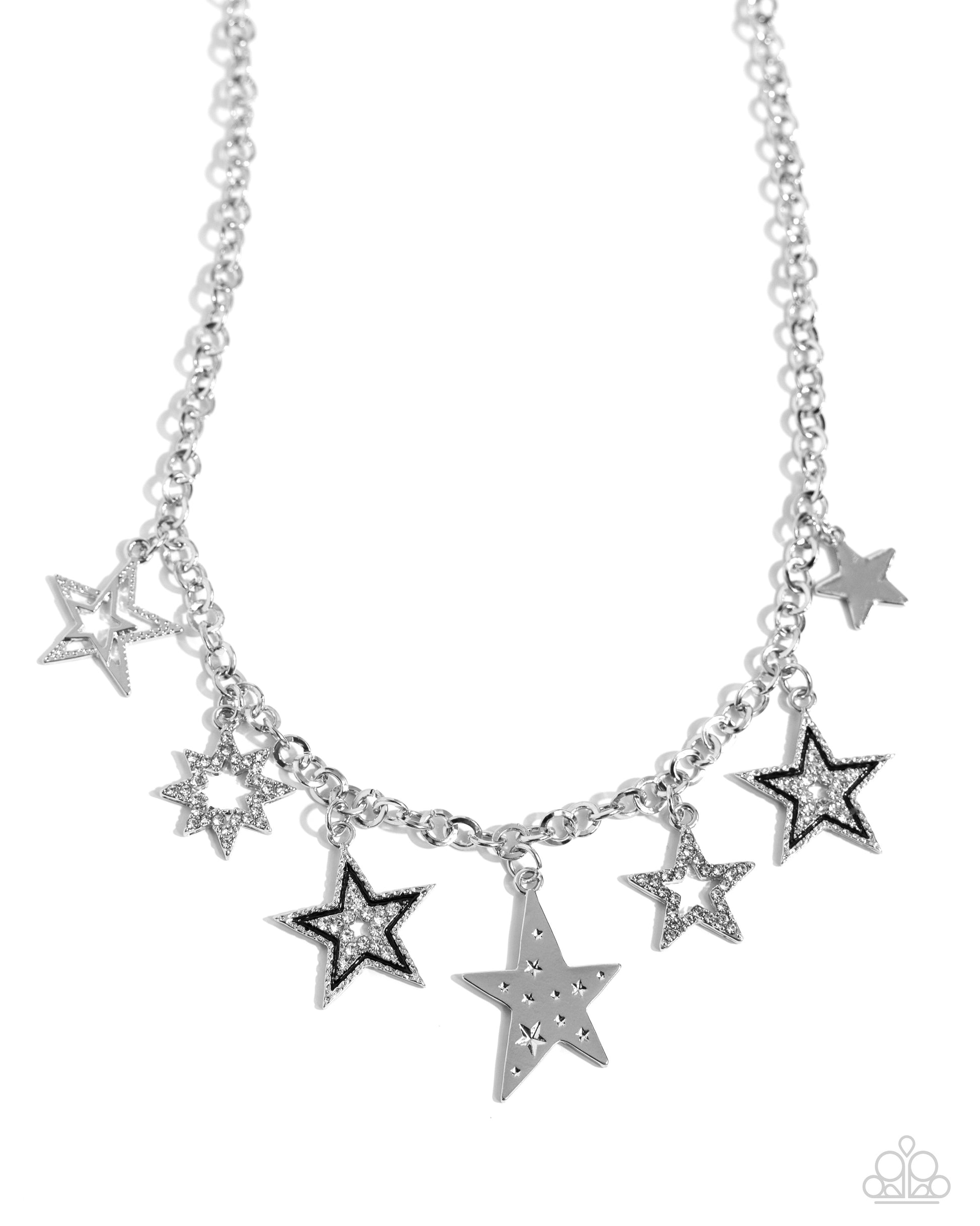 Starstruck Sentiment - Black Necklace - Paparazzi Accessories - Alies Bling Bar