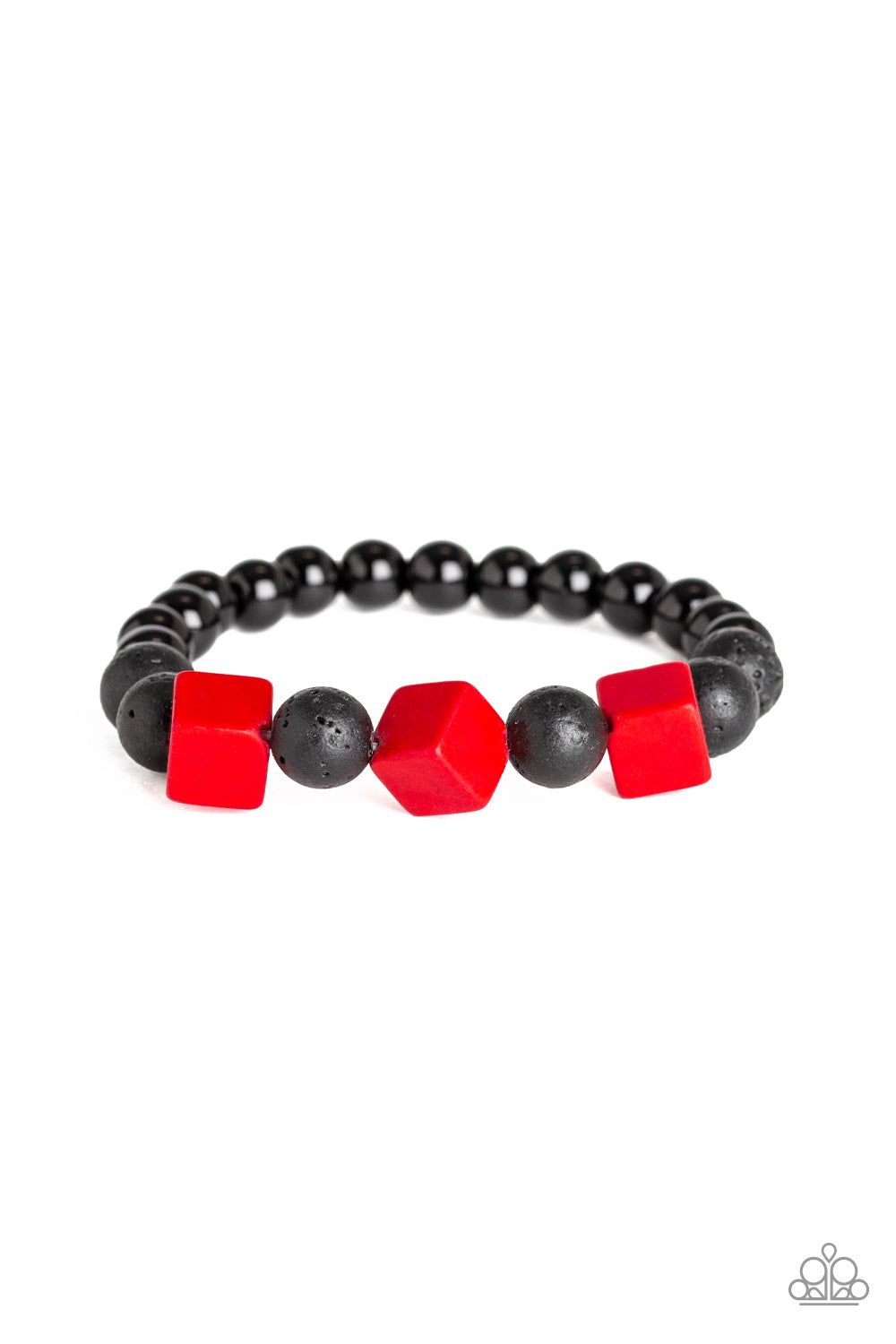 Paparazzi Accessories - Purpose - Red Bracelet - Alies Bling Bar