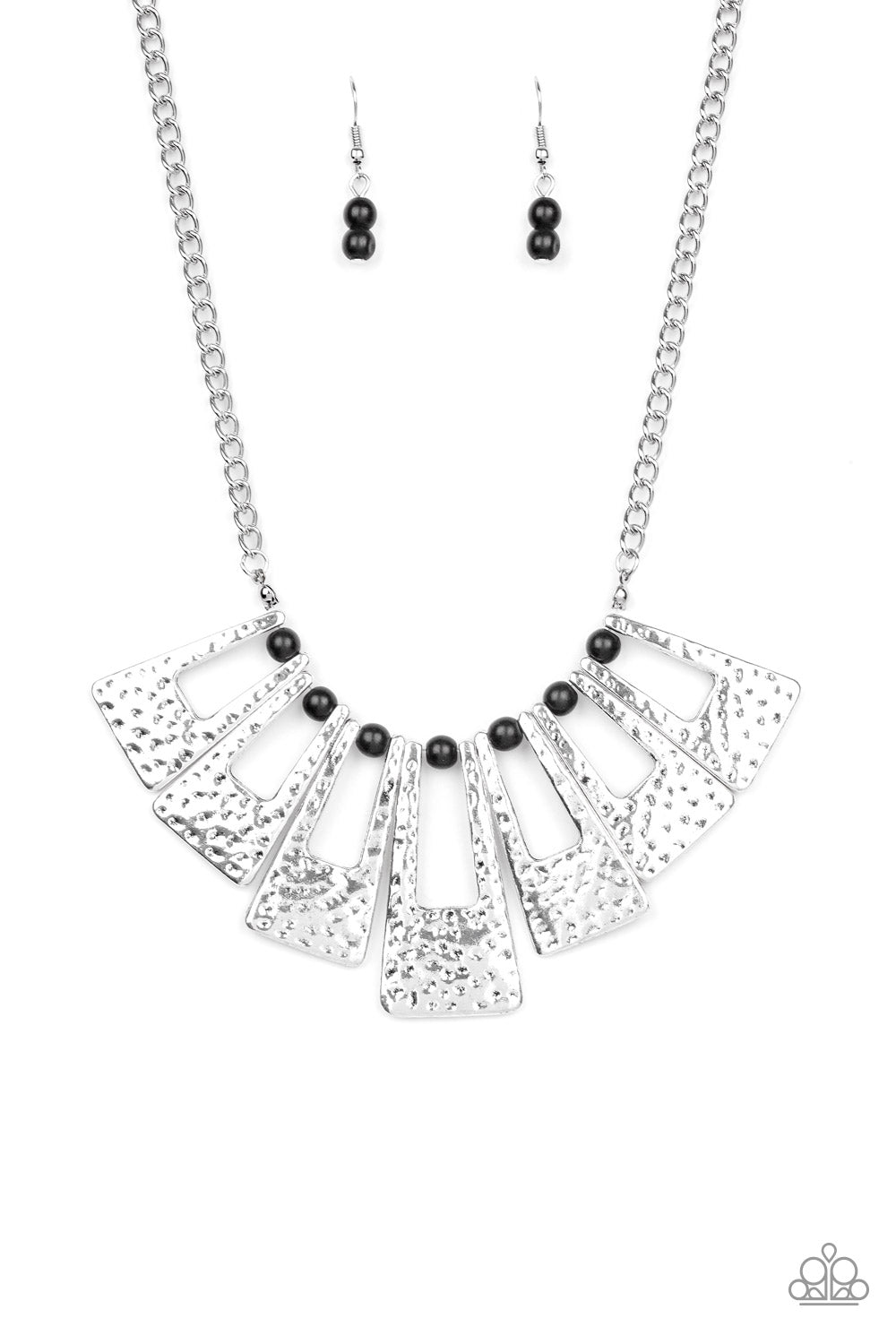 Paparazzi Accessories - Terra Takeover - Black Necklace - Alies Bling Bar