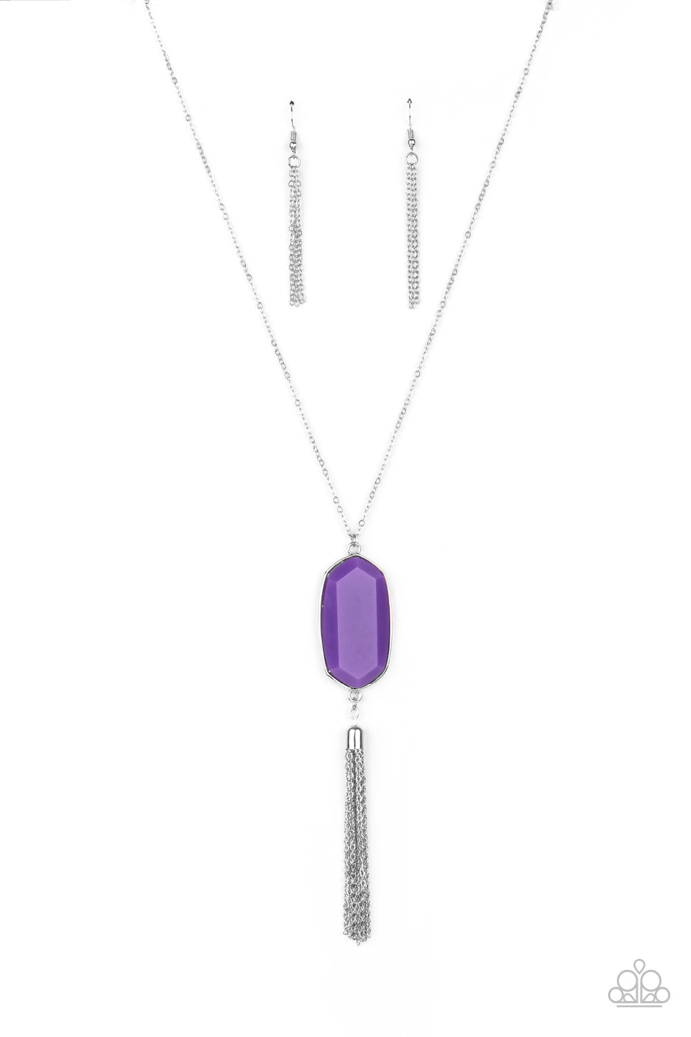 Paparazzi Accessories - Got A Good Thing GLOWING - Purple Necklace - Alies Bling Bar