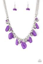 Paparazzi - Grand Canyon Grotto - Purple Necklace - Alie's Bling Bar
