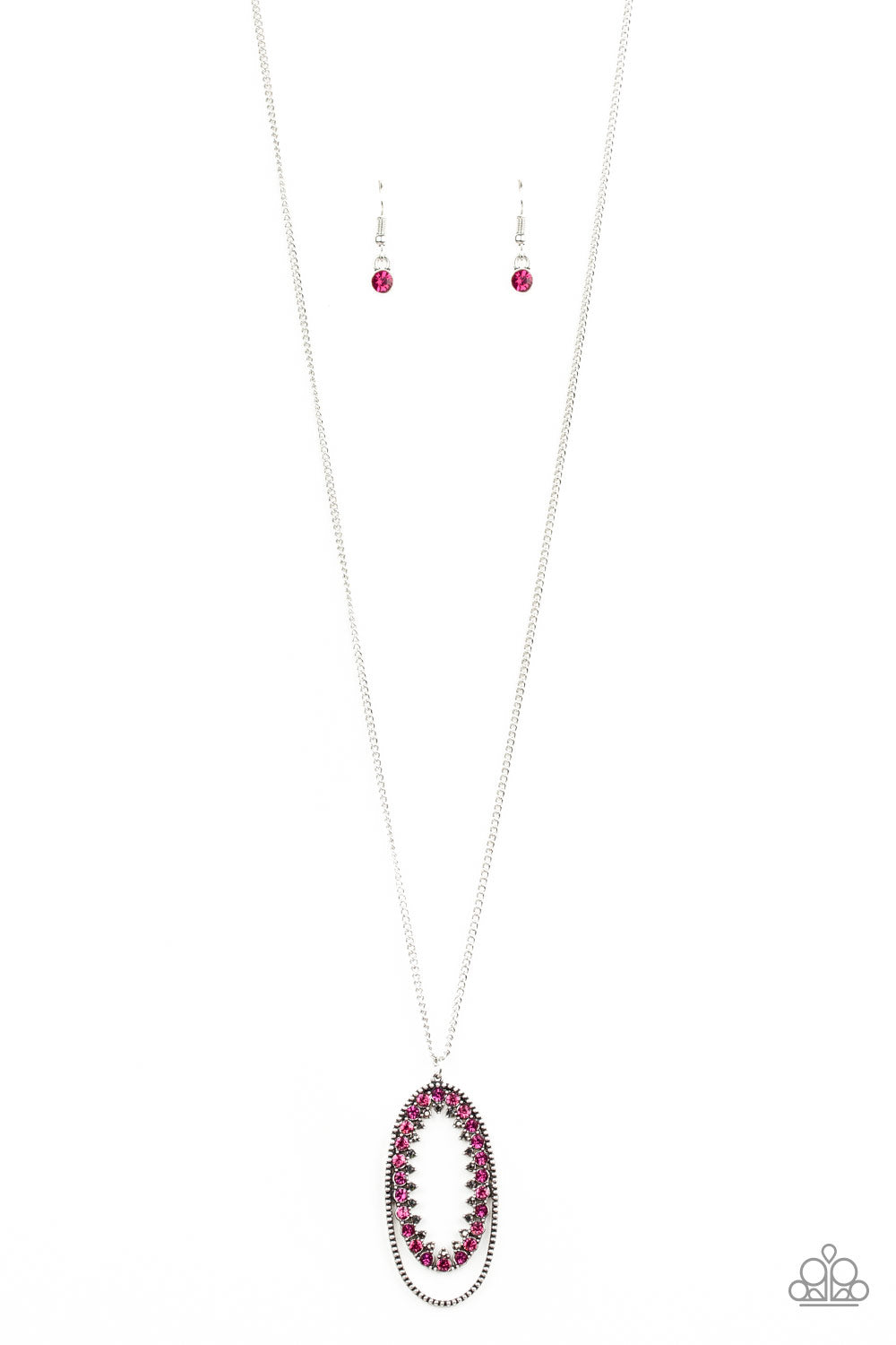 Paparazzi Accessories - Money Mood - Pink Necklace - Alies Bling Bar