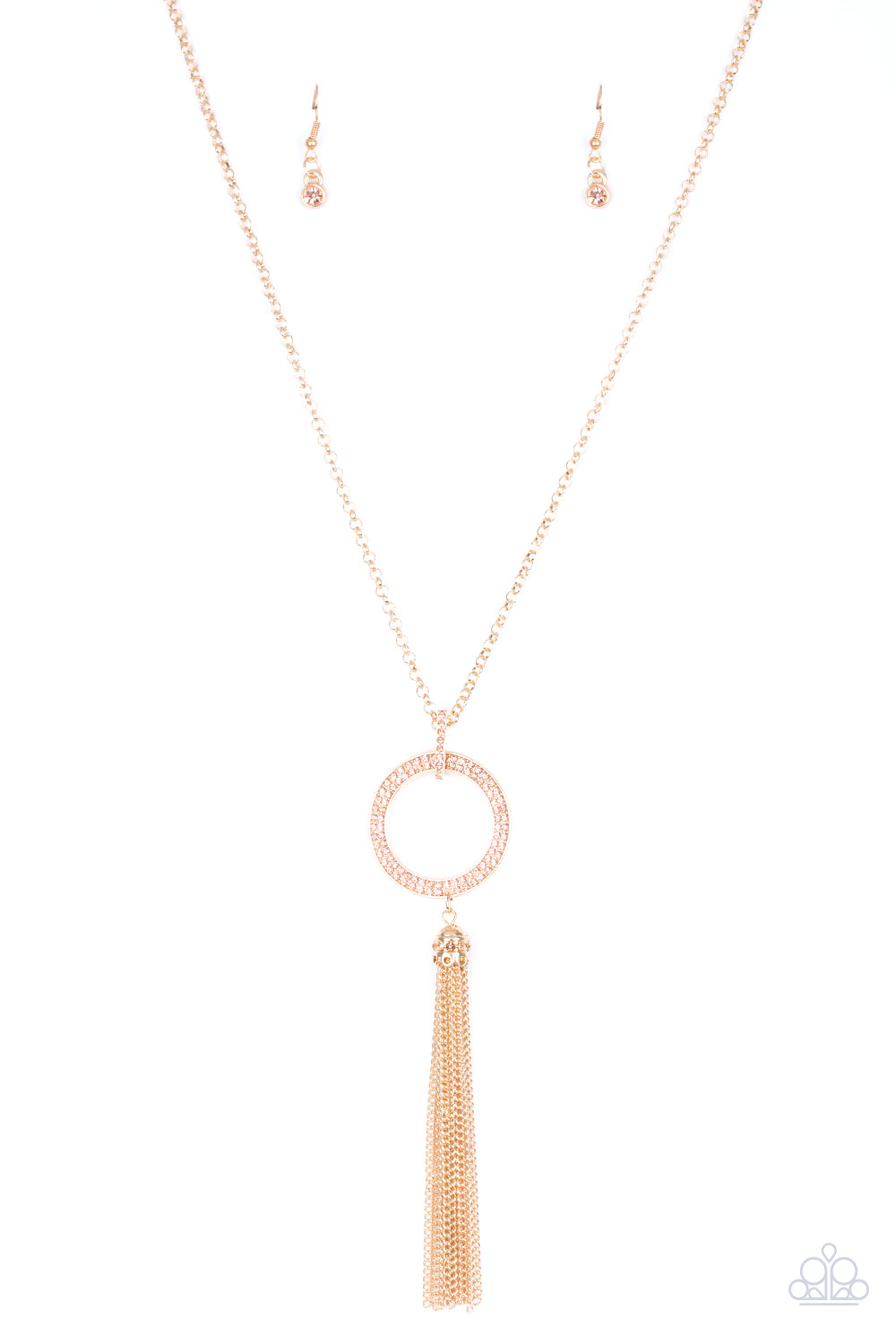 Paparazzi Accessories - Straight To The Top - Gold Necklace - Alies Bling Bar