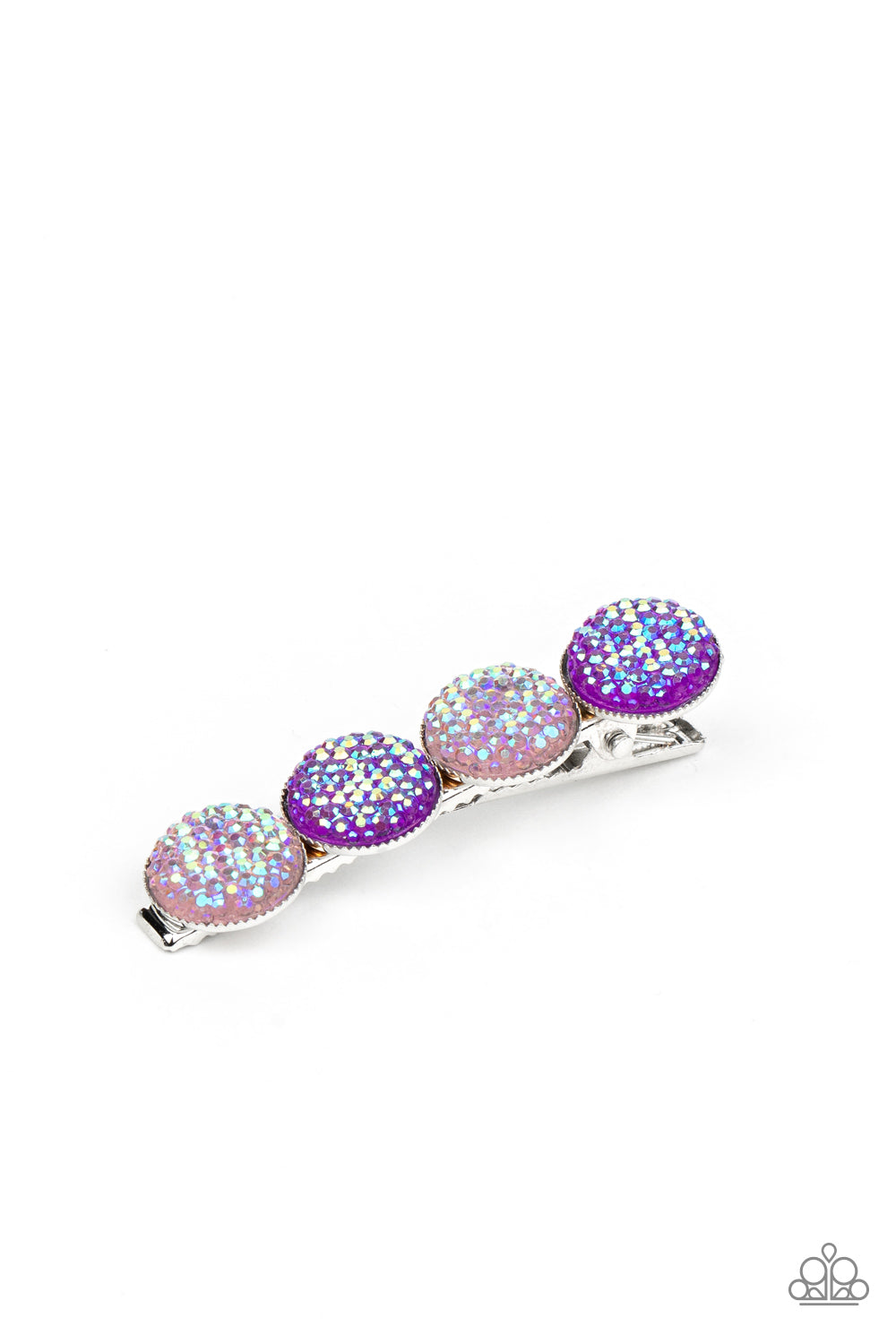 Paparazzi Accessories - When GLEAMS Come True - Purple Hair Clip - Alies Bling Bar