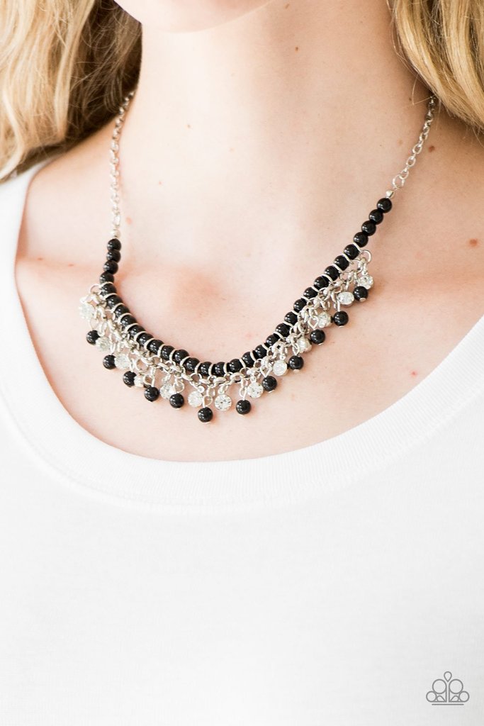 Paparazzi - A Touch of CLASSY - Black Necklace - Alie's Bling Bar
