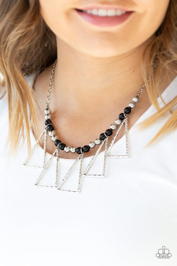 Paparazzi - Terra Nouveau - Black Necklace - Alie's Bling Bar