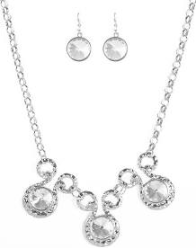 Paparazzi - Hypnotized - Silver Necklace