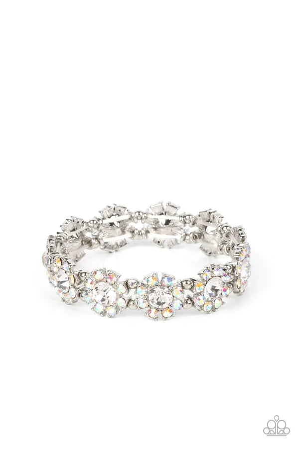 Premium Perennial - Multi Iridescent Bracelet - Paparazzi Accessories - Alies Bling Bar